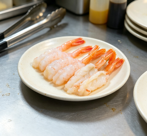 Cooked Arctic Sweet Shrimp