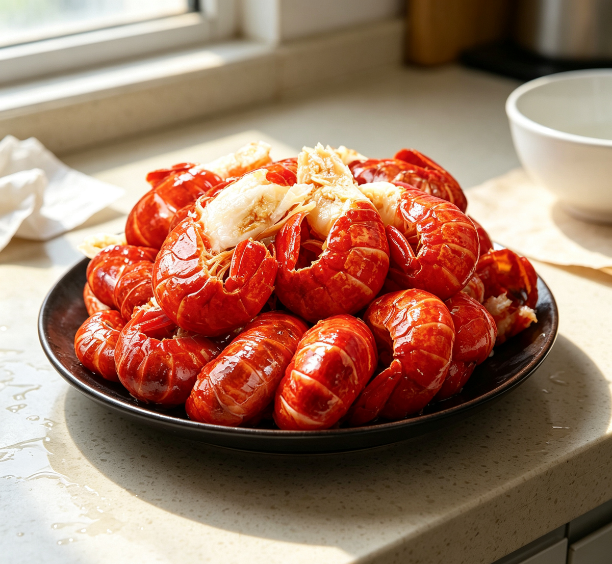 Boiled Crawfish Clusters