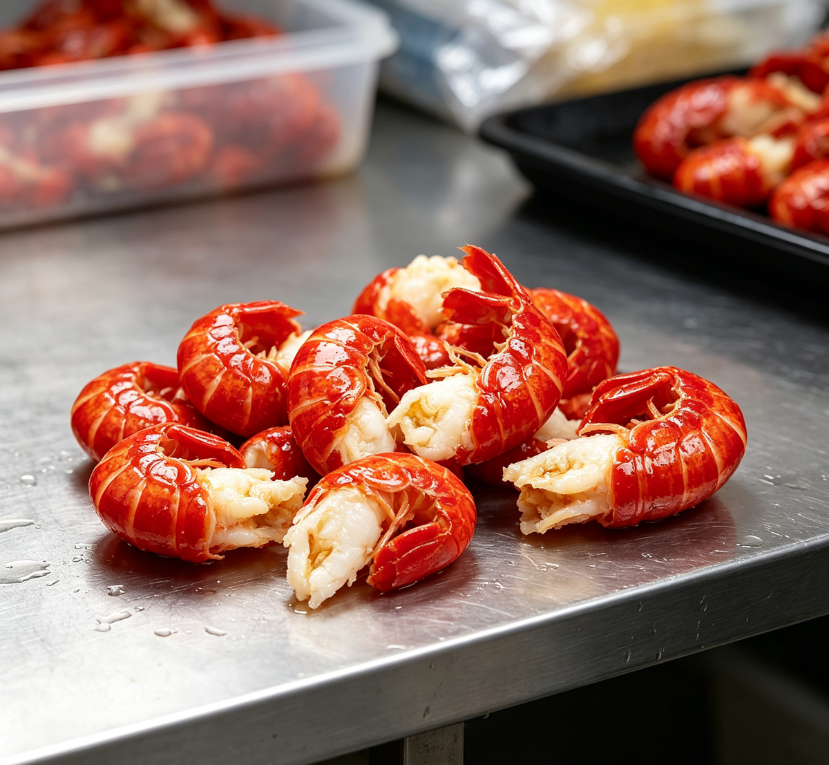 Boiled Crawfish Clusters